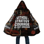 Bayard Rustin Cloak with Quiet Architect Design Strategy and Courage Civil Rights Tribute - African Pride