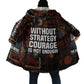 Bayard Rustin Cloak with Quiet Architect Design Strategy and Courage Civil Rights Tribute - African Pride