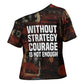 Bayard Rustin Cross Shoulder Shirt with Quiet Architect Design Strategy and Courage Civil Rights Tribute - African Pride