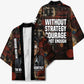 Bayard Rustin Kimono with Quiet Architect Design Strategy and Courage Civil Rights Tribute - African Pride