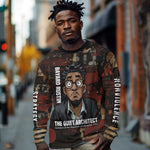 Bayard Rustin Long Sleeve Shirt with Quiet Architect Design Strategy and Courage Civil Rights Tribute - African Pride
