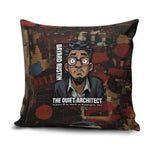 Bayard Rustin Pillow Cover with Quiet Architect Design Strategy and Courage Civil Rights Tribute - African Pride