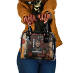 Bayard Rustin Shoulder Handbag with Quiet Architect Design Strategy and Courage Civil Rights Tribute - African Pride