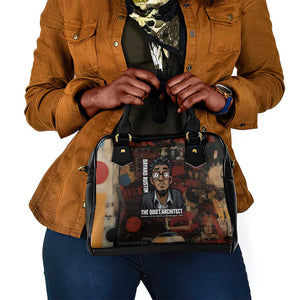 Bayard Rustin Shoulder Handbag with Quiet Architect Design Strategy and Courage Civil Rights Tribute - African Pride