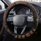 Bayard Rustin Steering Wheel Cover with Quiet Architect Design Strategy and Courage Civil Rights Tribute - African Pride