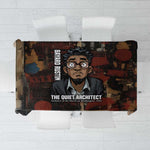 Bayard Rustin Tablecloth with Quiet Architect Design Strategy and Courage Civil Rights Tribute - African Pride