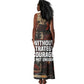 Bayard Rustin Tank Maxi Dress with Quiet Architect Design Strategy and Courage Civil Rights Tribute - African Pride