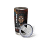 Bayard Rustin Tumbler Cup with Quiet Architect Design Strategy and Courage Civil Rights Tribute - African Pride