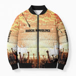 Bayard Rustin Bomber Puffer Jacket with Radical Nonviolence Design Protest Crowd and Courage Civil Rights Tribute - African Pride