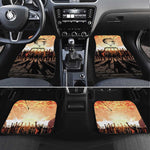 Bayard Rustin Car Mats with Radical Nonviolence Design Protest Crowd and Courage Civil Rights Tribute - African Pride