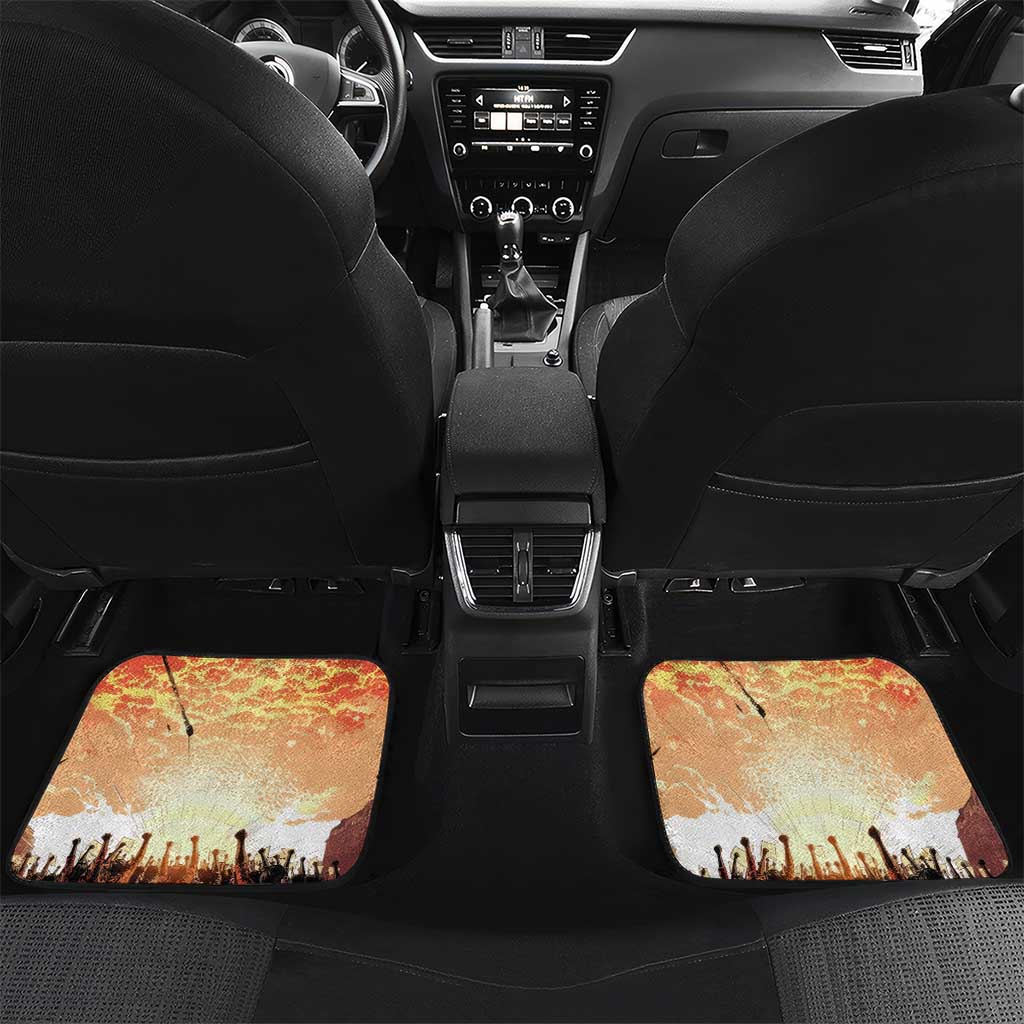 Bayard Rustin Car Mats with Radical Nonviolence Design Protest Crowd and Courage Civil Rights Tribute - African Pride