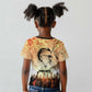 Bayard Rustin Kid T shirt with Radical Nonviolence Design Protest Crowd and Courage Civil Rights Tribute - African Pride