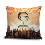 Bayard Rustin Pillow Cover with Radical Nonviolence Design Protest Crowd and Courage Civil Rights Tribute - African Pride