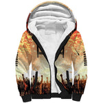 Bayard Rustin Sherpa Hoodie with Radical Nonviolence Design Protest Crowd and Courage Civil Rights Tribute - African Pride