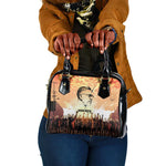 Bayard Rustin Shoulder Handbag with Radical Nonviolence Design Protest Crowd and Courage Civil Rights Tribute - African Pride