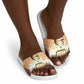 Bayard Rustin Slide Sandals with Radical Nonviolence Design Protest Crowd and Courage Civil Rights Tribute - African Pride