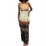 Bayard Rustin Tank Maxi Dress with Radical Nonviolence Design Protest Crowd and Courage Civil Rights Tribute - African Pride