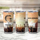 Bayard Rustin Tumbler Cup with Radical Nonviolence Design Protest Crowd and Courage Civil Rights Tribute - African Pride