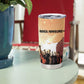 Bayard Rustin Tumbler Cup with Radical Nonviolence Design Protest Crowd and Courage Civil Rights Tribute - African Pride