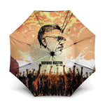 Bayard Rustin Umbrella with Radical Nonviolence Design Protest Crowd and Courage Civil Rights Tribute - African Pride