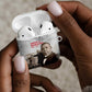 Booker T. Washington AirPods Case Halftone Portrait Design Tilling a Field Quote Historical Civil Rights Tribute - African Pride