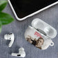 Booker T. Washington AirPods Case Halftone Portrait Design Tilling a Field Quote Historical Civil Rights Tribute - African Pride