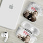 Booker T. Washington AirPods Case Halftone Portrait Design Tilling a Field Quote Historical Civil Rights Tribute - African Pride