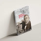 Booker T. Washington Canvas Wall Art Halftone Portrait Design Tilling a Field Quote Historical Civil Rights Tribute - African Pride
