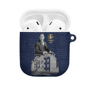 Booker T. Washington AirPods Case Tuskegee Institute Design Educational Legacy 1881 Historic Tribute - African Pride