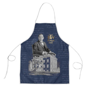Booker T. Washington Apron Tuskegee Institute Design Educational Legacy 1881 Historic Tribute - African Pride