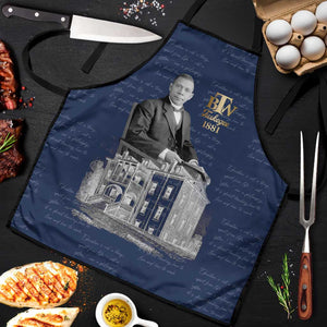 Booker T. Washington Apron Tuskegee Institute Design Educational Legacy 1881 Historic Tribute - African Pride
