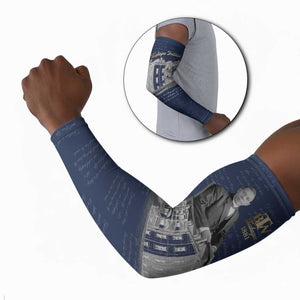 Booker T. Washington Arm Sleeves Tuskegee Institute Design Educational Legacy 1881 Historic Tribute - African Pride