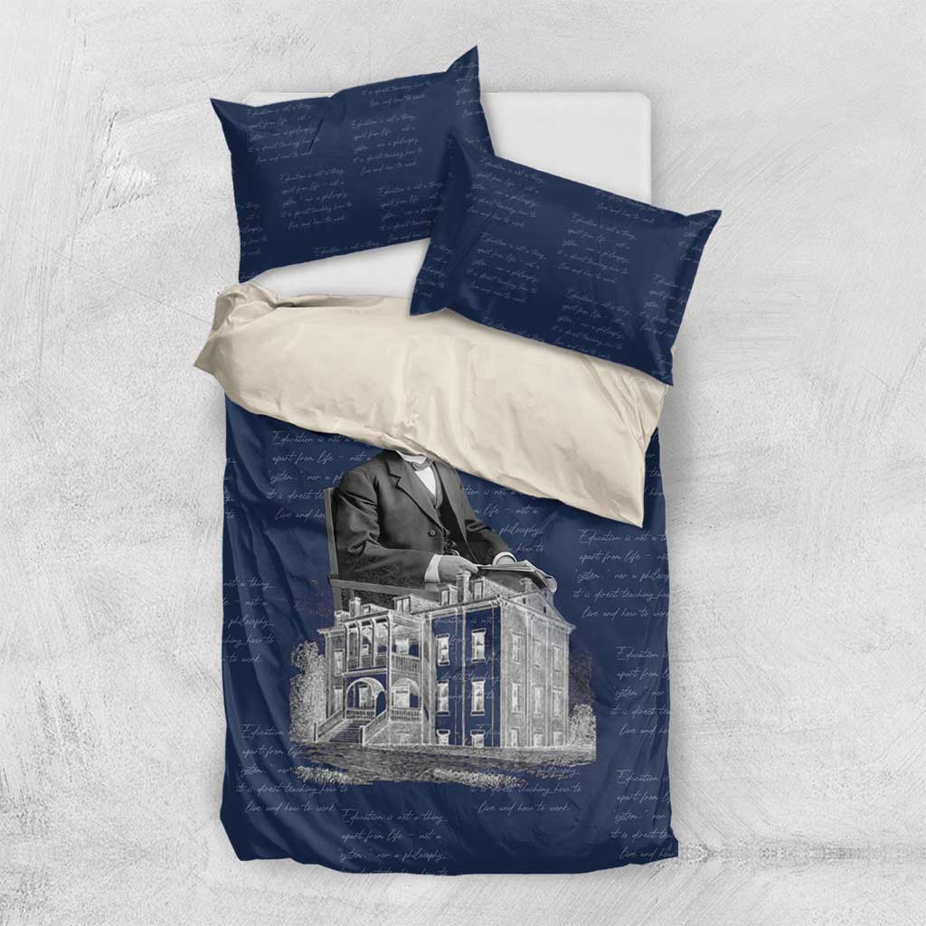 Booker T. Washington Bedding Set Tuskegee Institute Design Educational Legacy 1881 Historic Tribute - African Pride