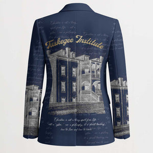 Booker T. Washington Blazer Tuskegee Institute Design Educational Legacy 1881 Historic Tribute - African Pride