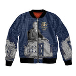 Booker T. Washington Bomber Jacket Tuskegee Institute Design Educational Legacy 1881 Historic Tribute - African Pride