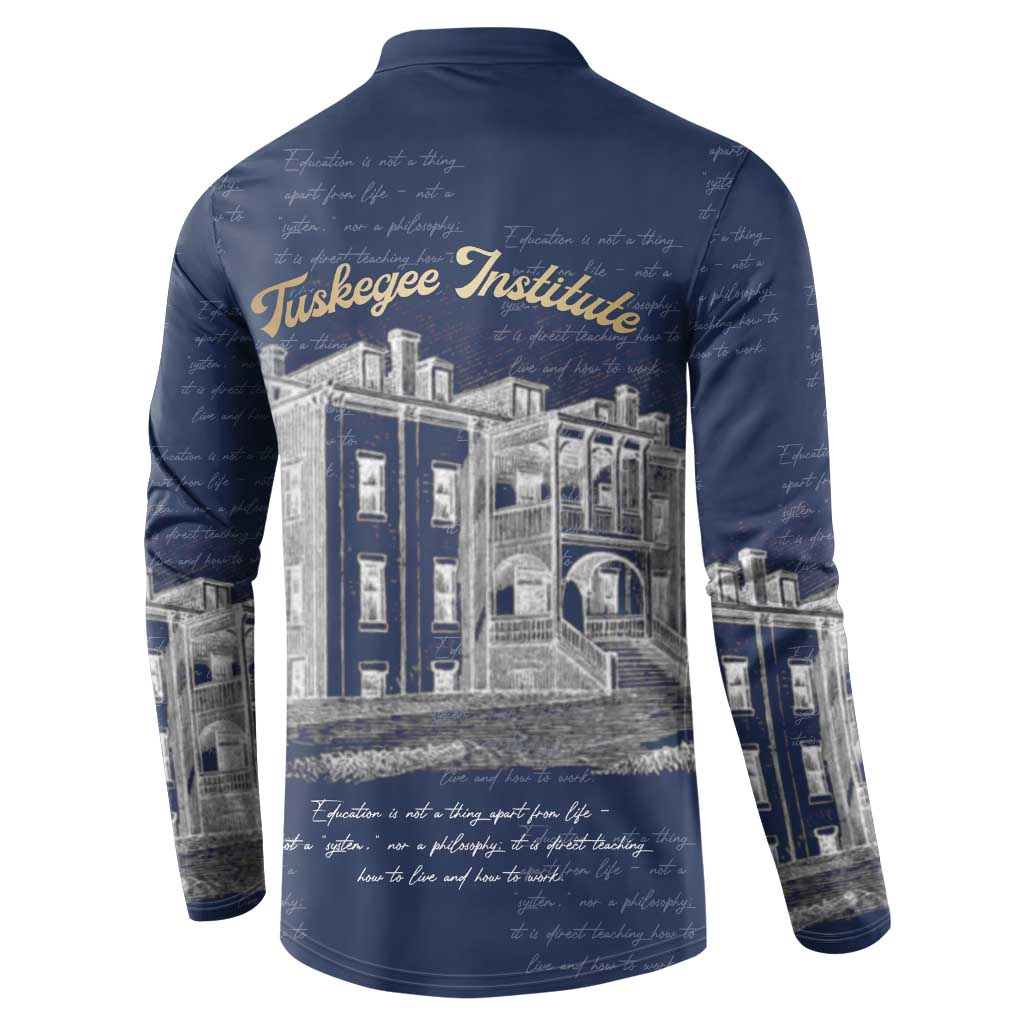 Booker T. Washington Button Sweatshirt Tuskegee Institute Design Educational Legacy 1881 Historic Tribute