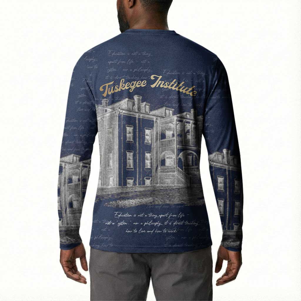 Booker T. Washington Button Sweatshirt Tuskegee Institute Design Educational Legacy 1881 Historic Tribute