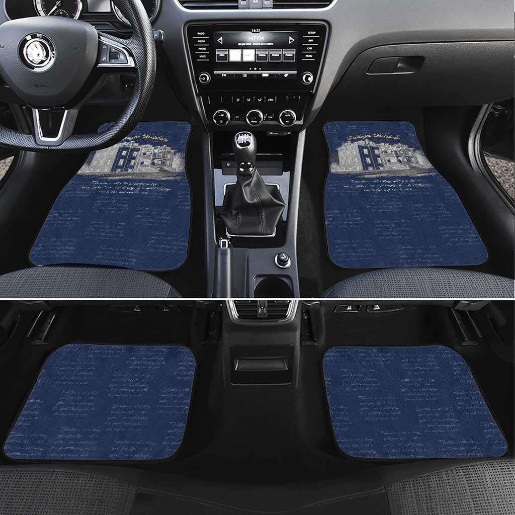 Booker T. Washington Car Mats Tuskegee Institute Design Educational Legacy 1881 Historic Tribute - African Pride