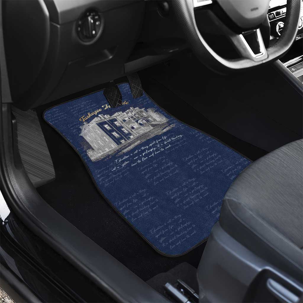 Booker T. Washington Car Mats Tuskegee Institute Design Educational Legacy 1881 Historic Tribute - African Pride