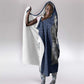 Booker T. Washington Hooded Blanket Tuskegee Institute Design Educational Legacy 1881 Historic Tribute - African Pride
