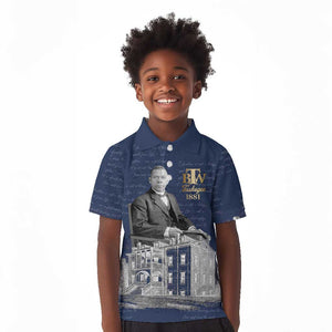 Booker T. Washington Kid Polo Shirt Tuskegee Institute Design Educational Legacy 1881 Historic Tribute TS04