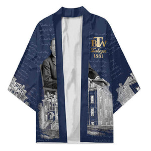 Booker T. Washington Kimono Tuskegee Institute Design Educational Legacy 1881 Historic Tribute - African Pride