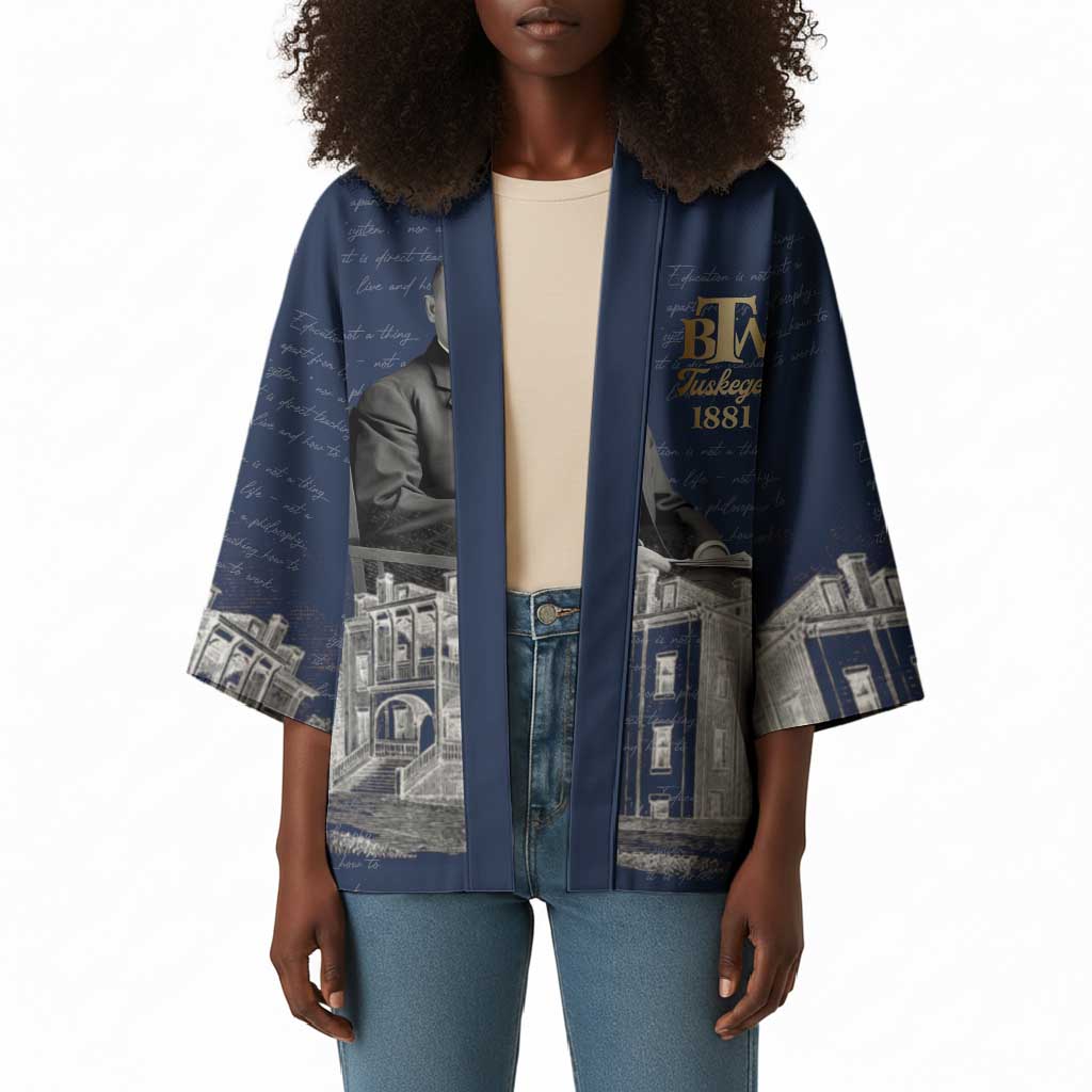 Booker T. Washington Kimono Tuskegee Institute Design Educational Legacy 1881 Historic Tribute - African Pride