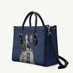Booker T. Washington Leather Bag Tuskegee Institute Design Educational Legacy 1881 Historic Tribute - African Pride