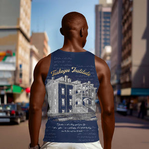 Booker T. Washington Men Tank Top Tuskegee Institute Design Educational Legacy 1881 Historic Tribute - African Pride