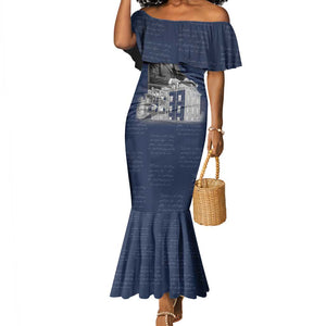 Booker T. Washington Mermaid Dress Tuskegee Institute Design Educational Legacy 1881 Historic Tribute TS04