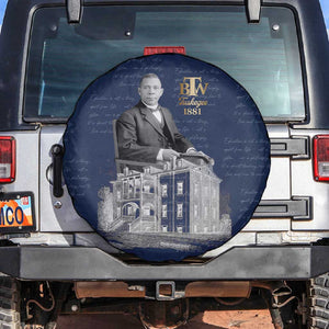 Booker T. Washington Spare Tire Cover Tuskegee Institute Design Educational Legacy 1881 Historic Tribute - African Pride