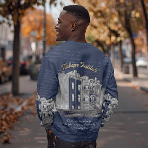 Booker T. Washington Sweatshirt Tuskegee Institute Design Educational Legacy 1881 Historic Tribute - African Pride