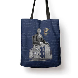 Booker T. Washington Tote Bag Tuskegee Institute Design Educational Legacy 1881 Historic Tribute - African Pride