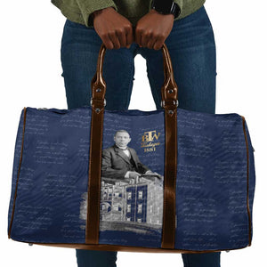Booker T. Washington Travel Bag Tuskegee Institute Design Educational Legacy 1881 Historic Tribute - African Pride